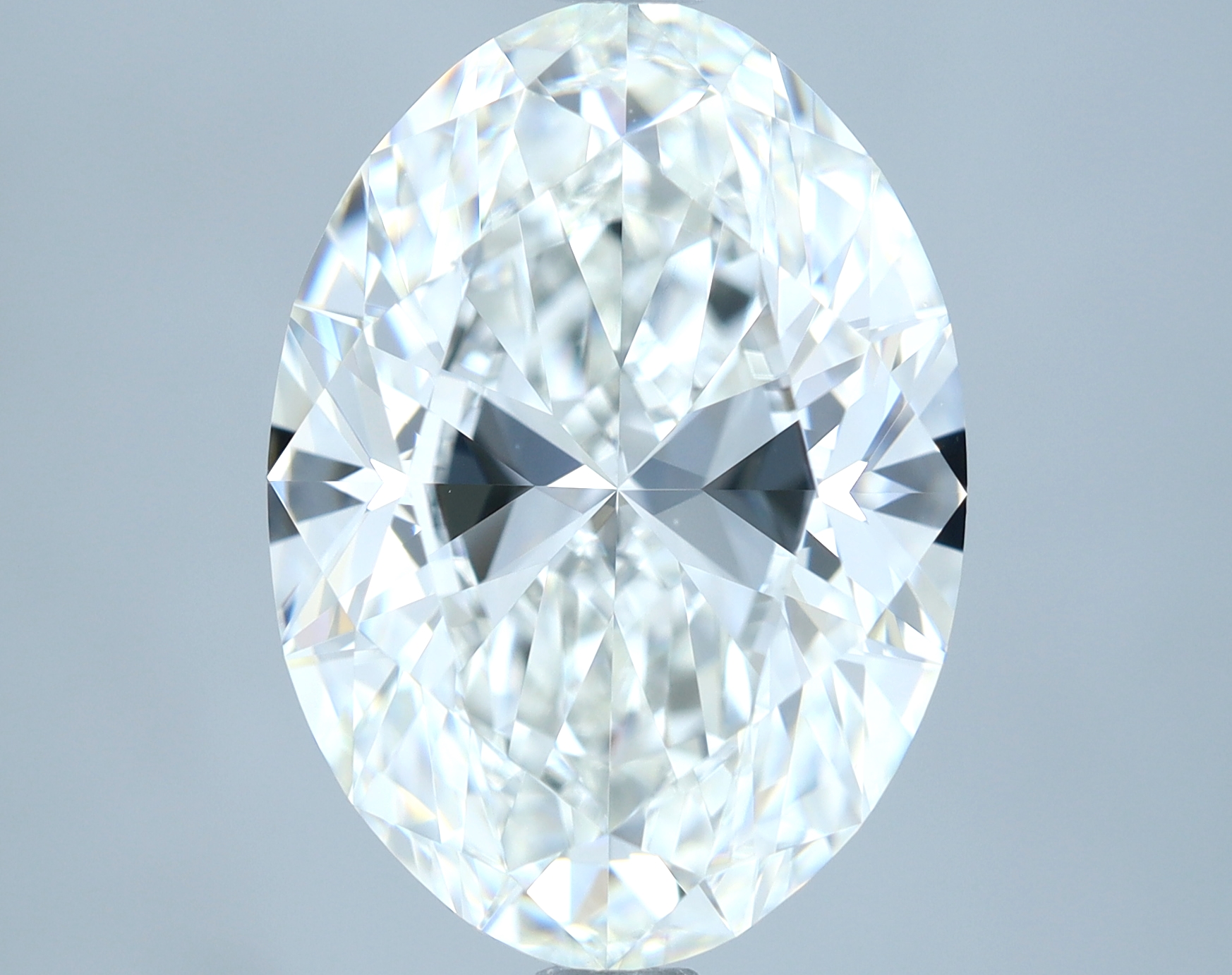 4.02 carat natural Oval diamond, G VVS2, GIA certified