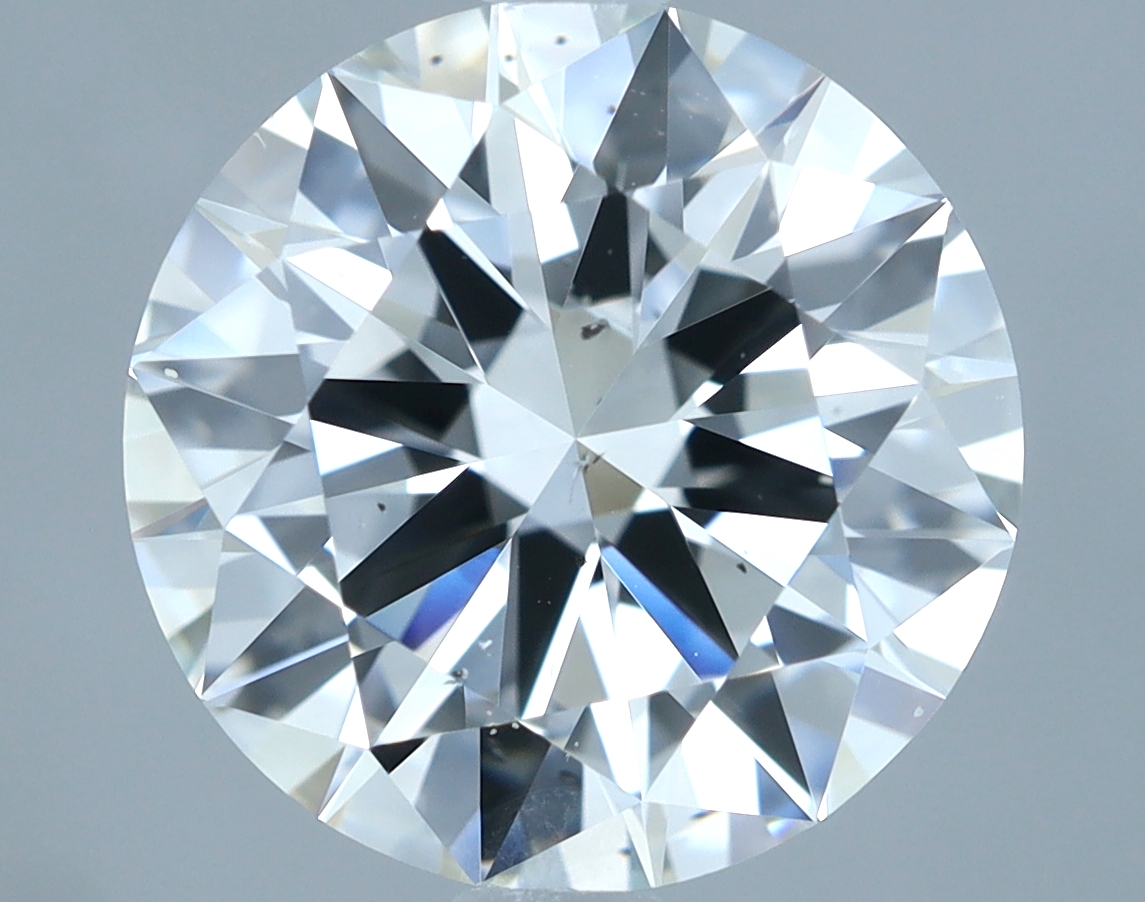 2.50 carat natural Round diamond, G SI1, GIA certified