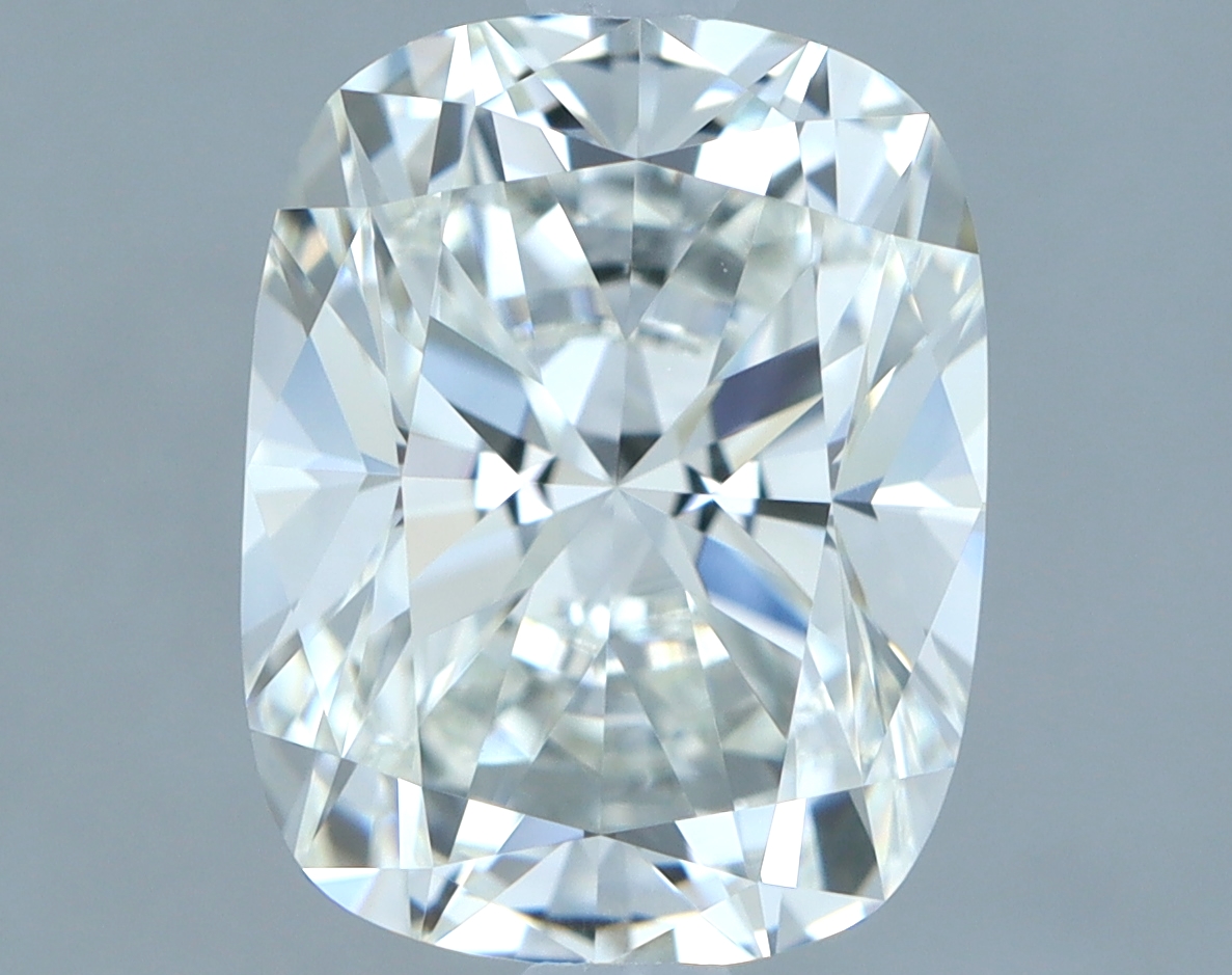 2.09 carat natural Cushion diamond, I VVS1, GIA certified