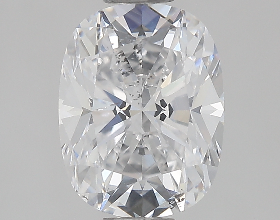 1.53 carat natural Cushion diamond, D SI2, GIA certified