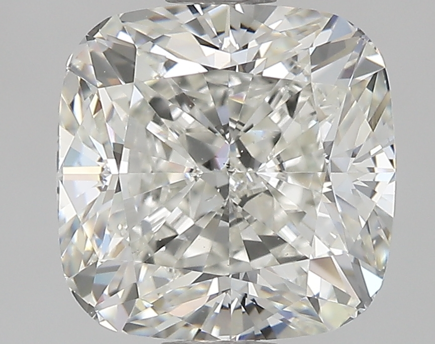 3.01 carat natural Cushion diamond, G VS2, HRD certified