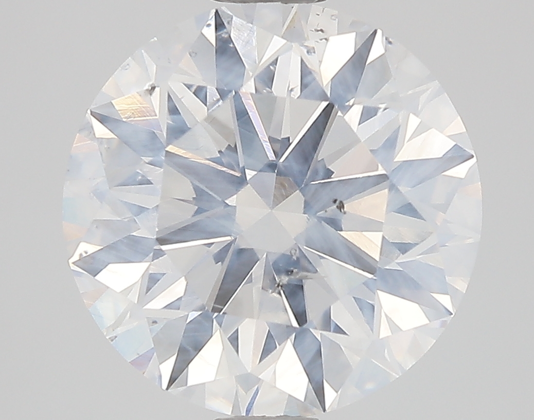 1.53 carat natural Round diamond, D SI2, GIA certified