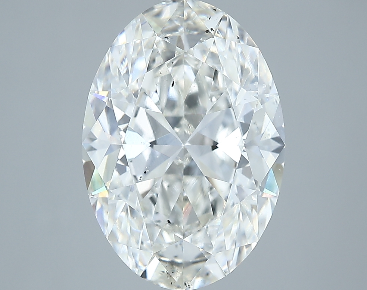5.06 carat natural Oval diamond, F SI1, GIA certified