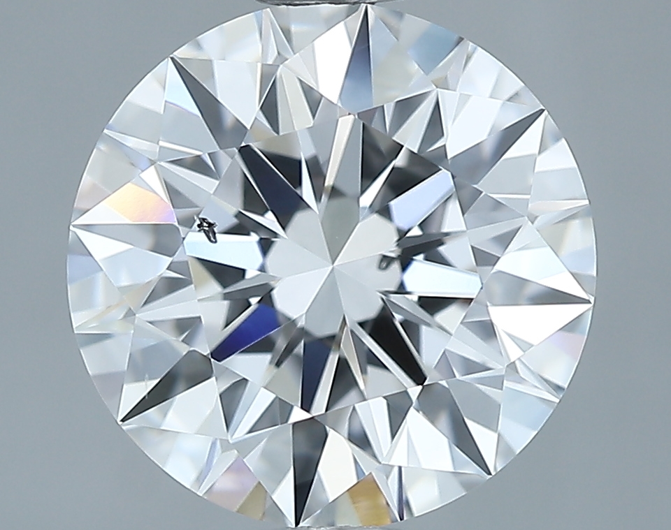 3.02 carat natural Round diamond, D SI1, GIA certified