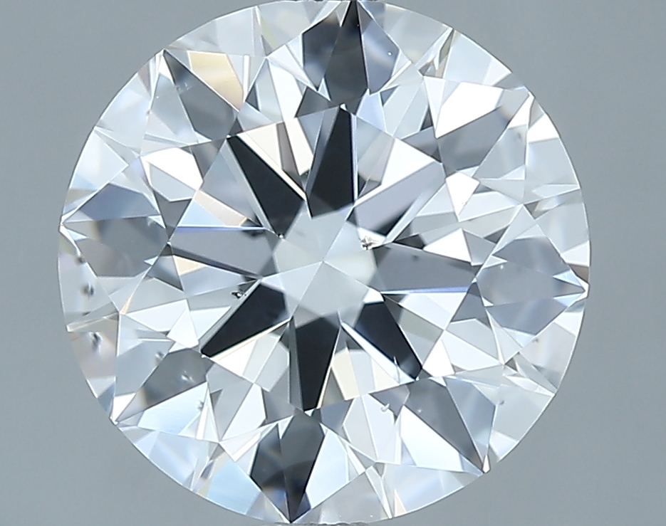 3.02 carat natural Round diamond, D SI1, GIA certified
