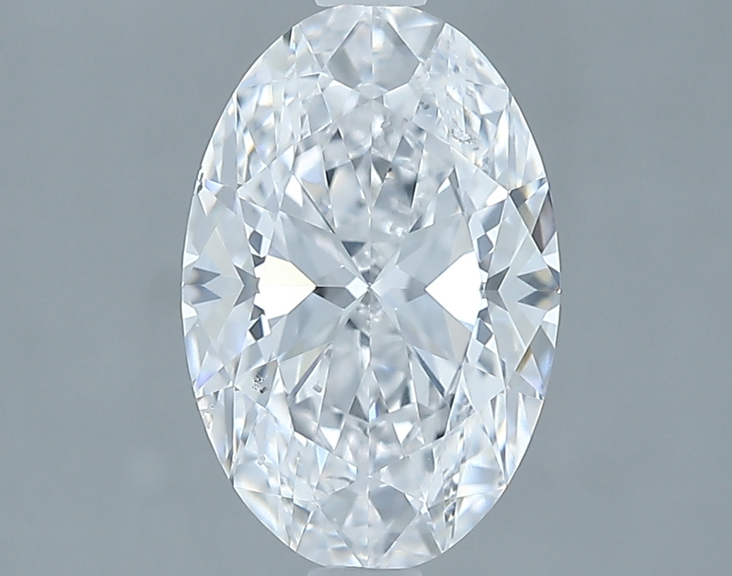 2.03 carat natural Oval diamond, D SI1, GIA certified
