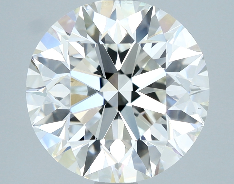 2.90 carat natural Round diamond, J VS2, GIA certified