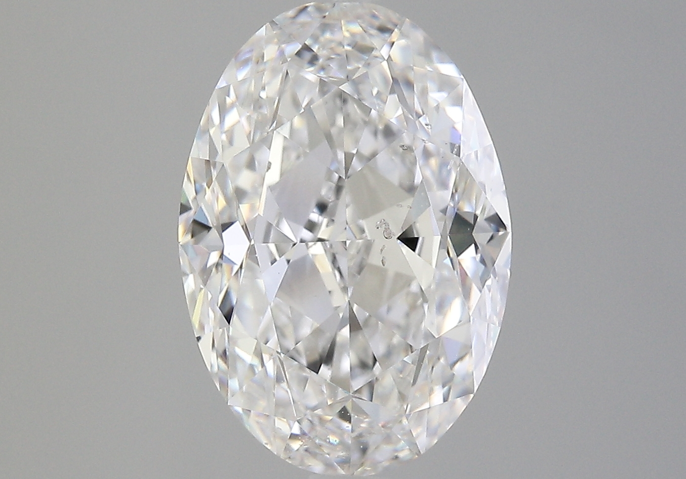 5.15 carat natural Oval diamond, E SI1, GIA certified
