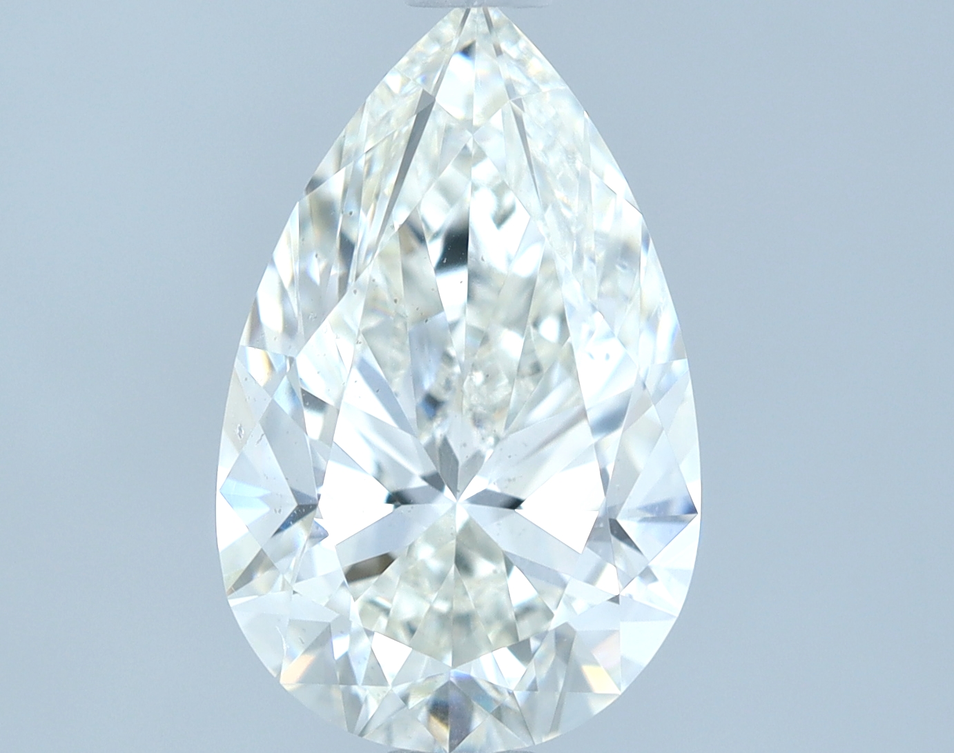 1.70 carat natural Pear diamond, I SI1, GIA certified