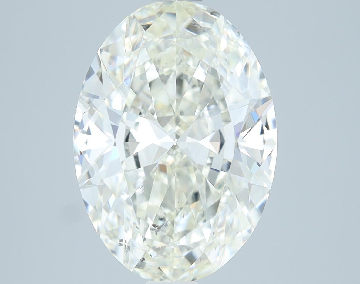 3.01 carat natural Oval diamond, K SI2, GIA certified