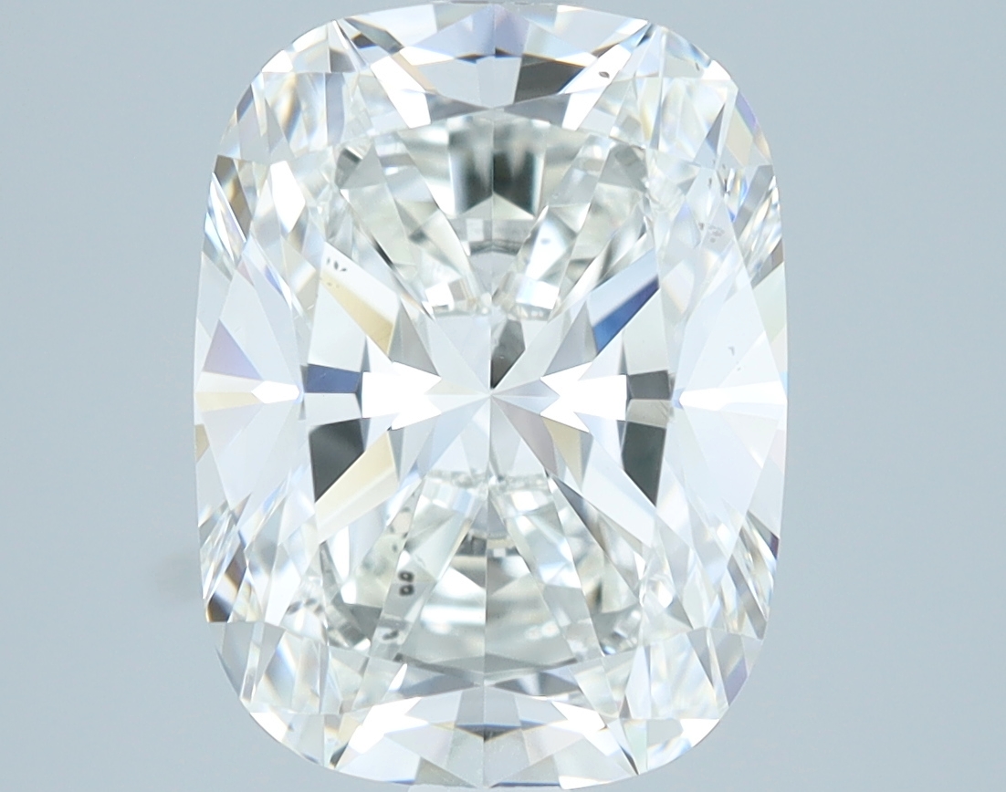 3.02 carat natural Cushion diamond, H VS2, GIA certified