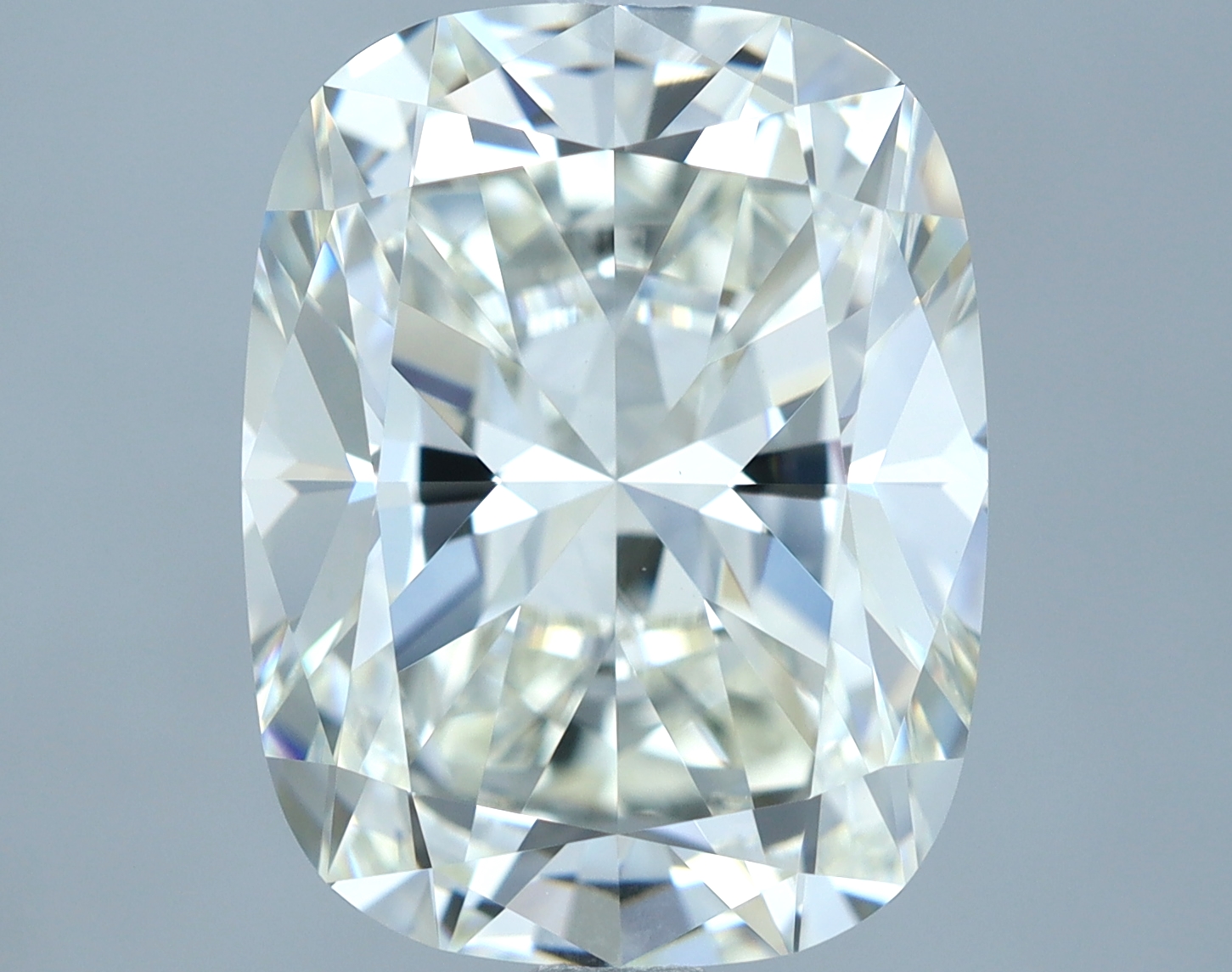 3.70 carat natural Cushion diamond, K VVS2, GIA certified