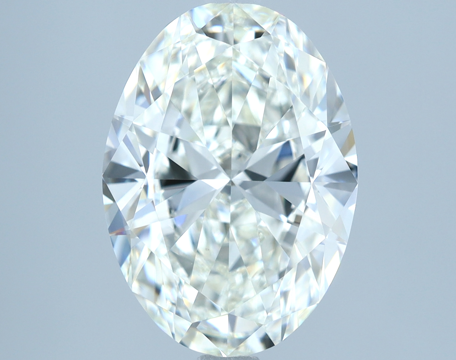 3.50 carat natural Oval diamond, I VVS2, GIA certified