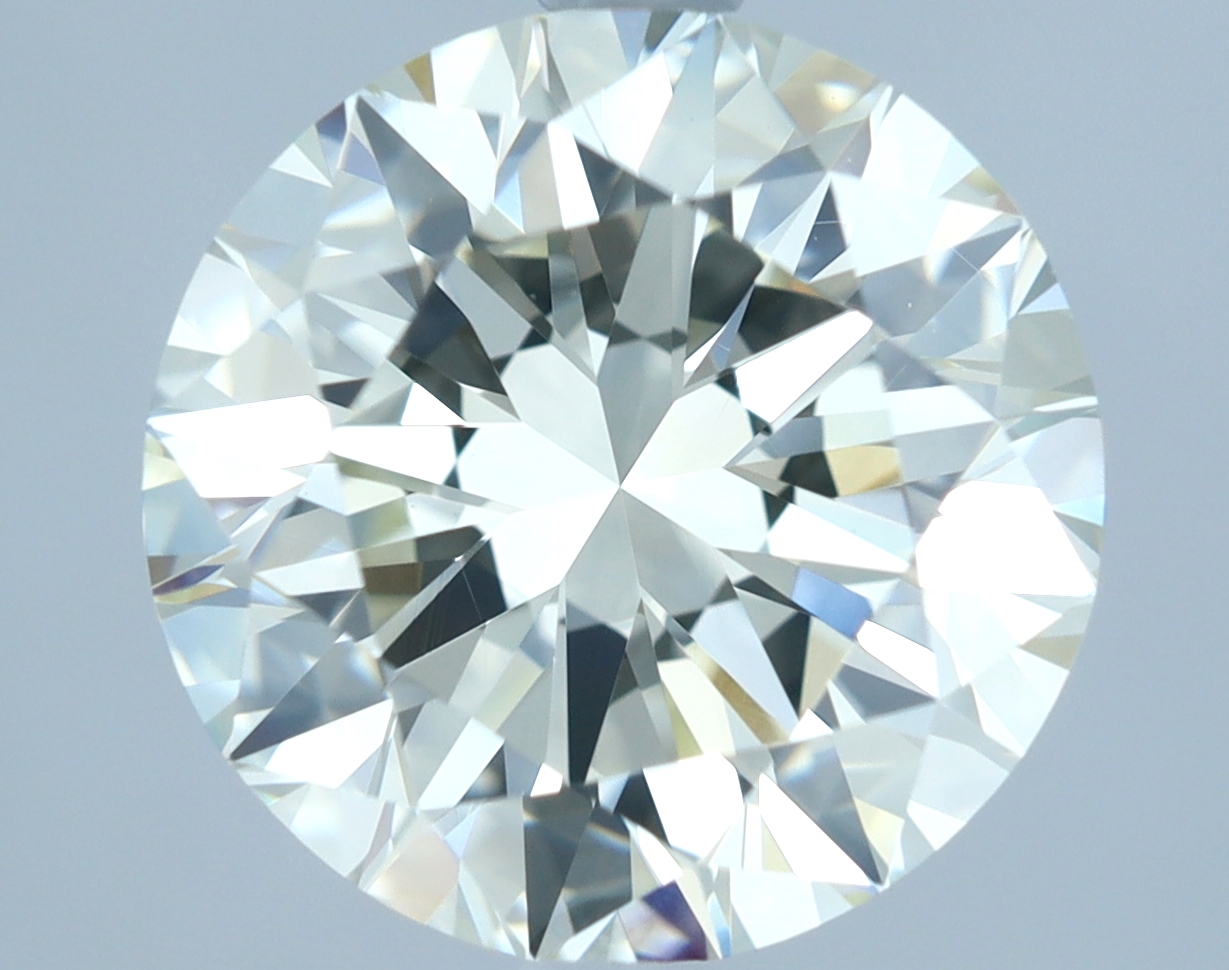 3.50 carat natural Round diamond, K VVS2, GIA certified
