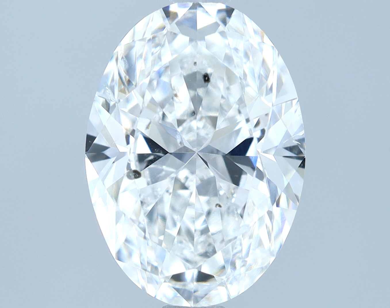 2.01 carat natural Oval diamond, E SI2, GIA certified