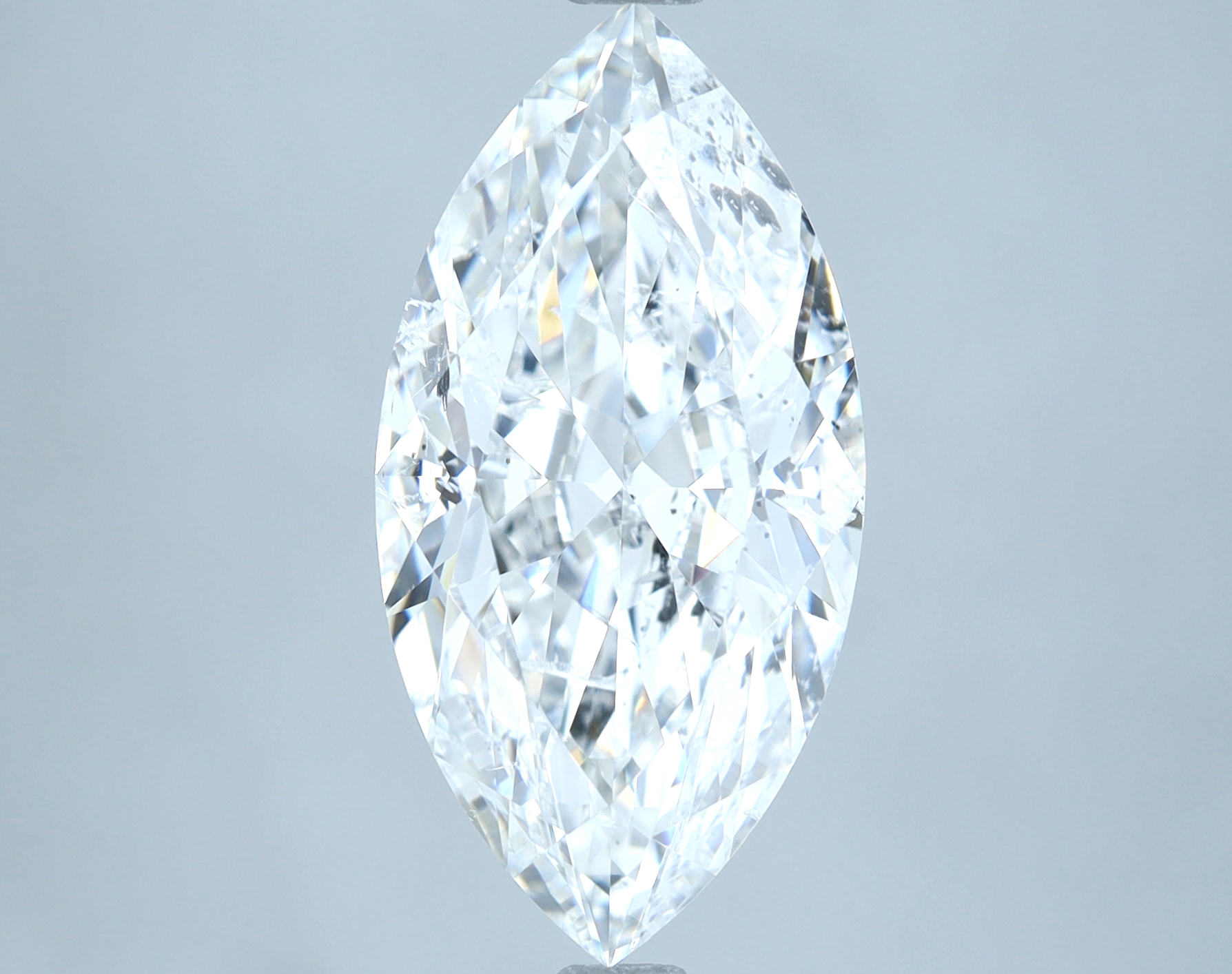 3.01 carat natural Marquise diamond, F SI2, GIA certified