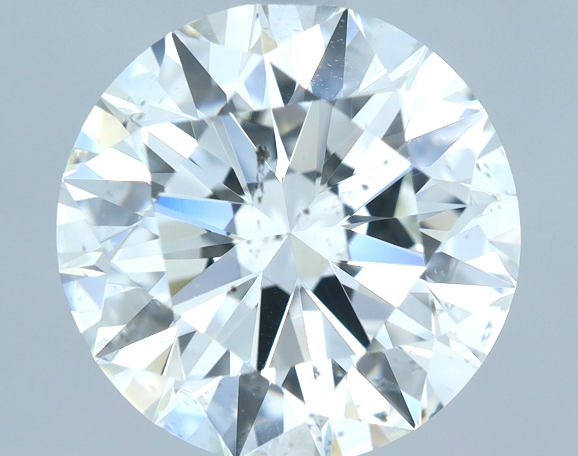 2.03 carat natural Round diamond, I SI2, GIA certified