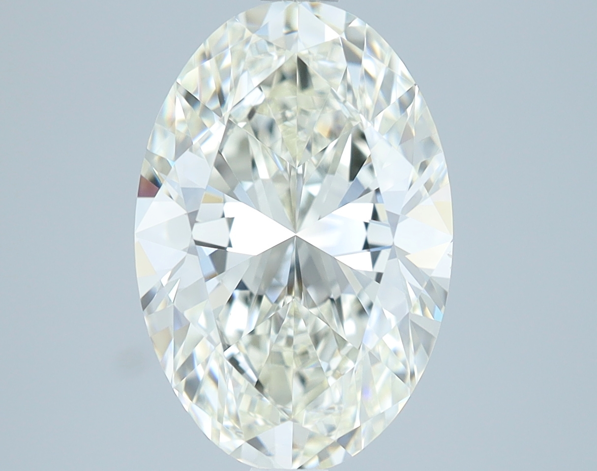 3.50 carat natural Oval diamond, K VS1, GIA certified