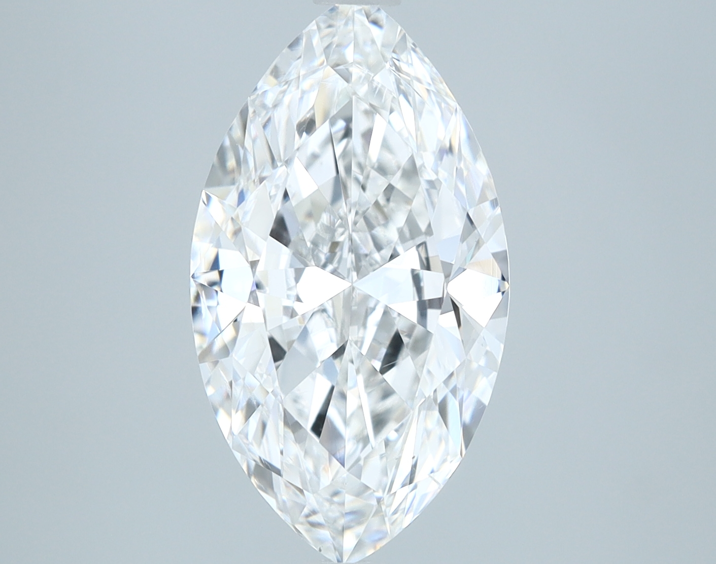 3.01 carat natural Marquise diamond, E SI2, GIA certified