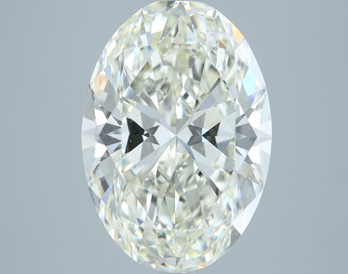 4.01 carat natural Oval diamond, L SI1, GIA certified
