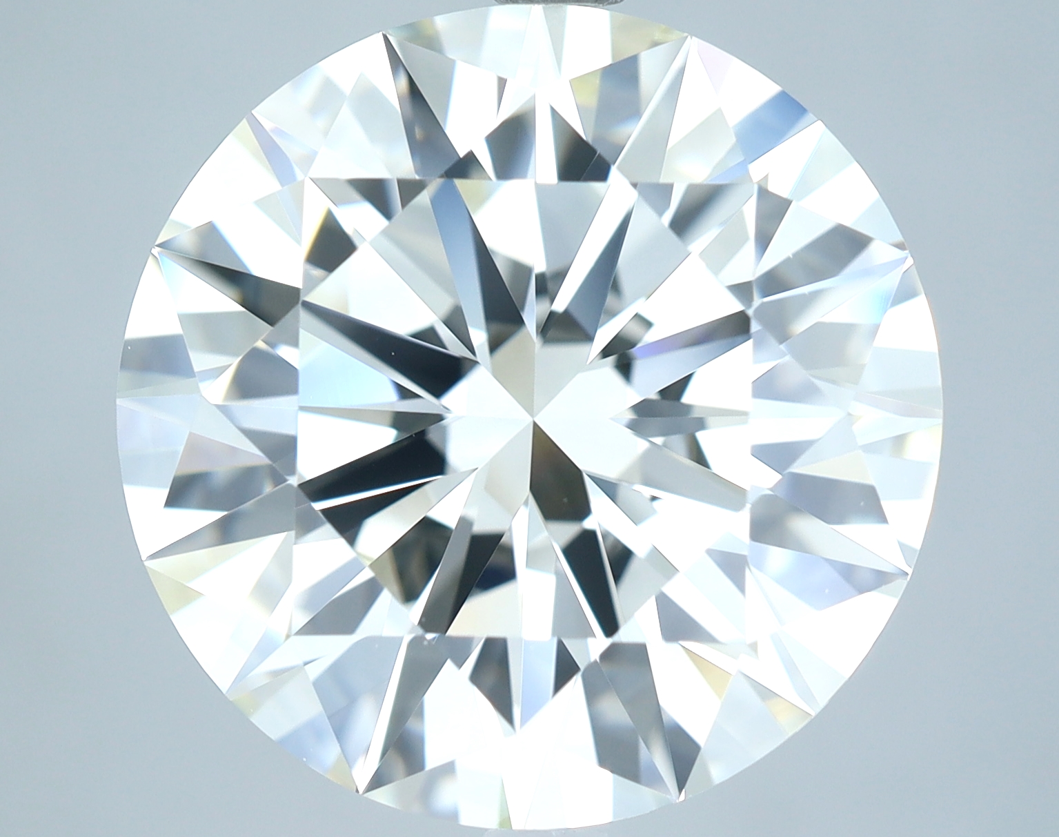 8.19 carat natural Round diamond, K IF, GIA certified